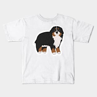Bernese Mountain Dog Drawn Badly Kids T-Shirt